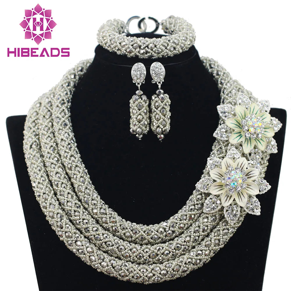 3 Layers Fashion African Beads Set