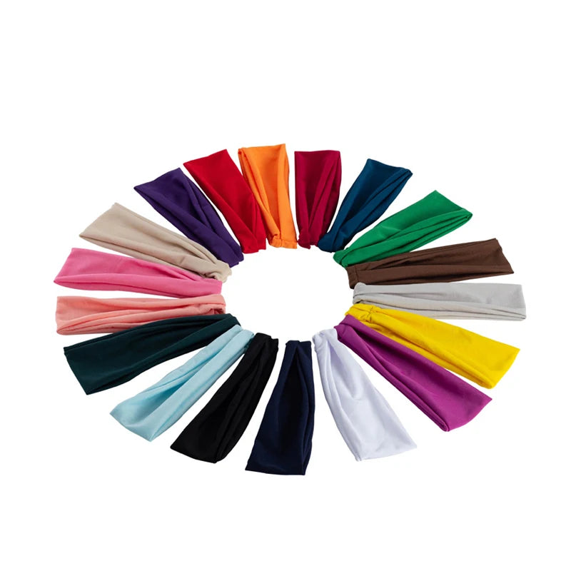 Sports Yoga Headbands for Men & Women with Simple Adjustable straps. Running Absorb Sweat.