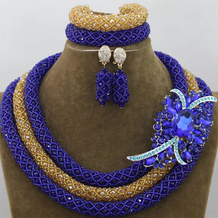 3 Layers Fashion African Beads Set