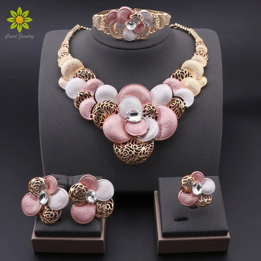 Dubai Gold Fashion Jewelry Set