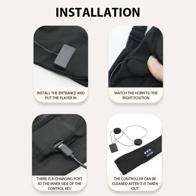 Sports Headbands Wireless Bluetooth Headphone Headband.
