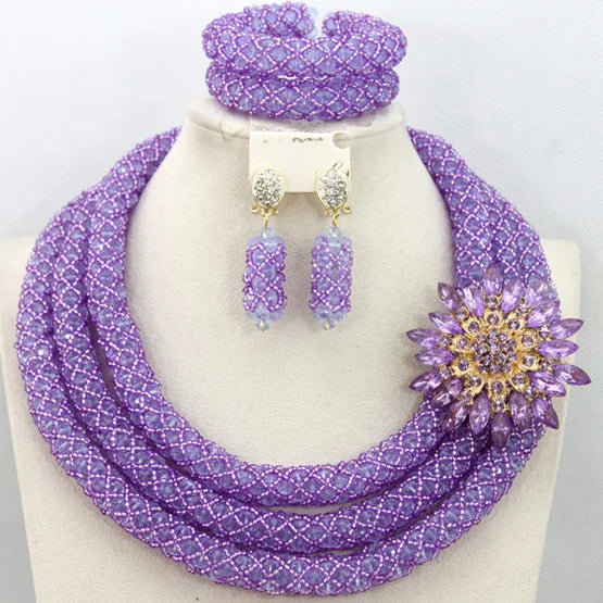 3 Layers Fashion African Beads Set