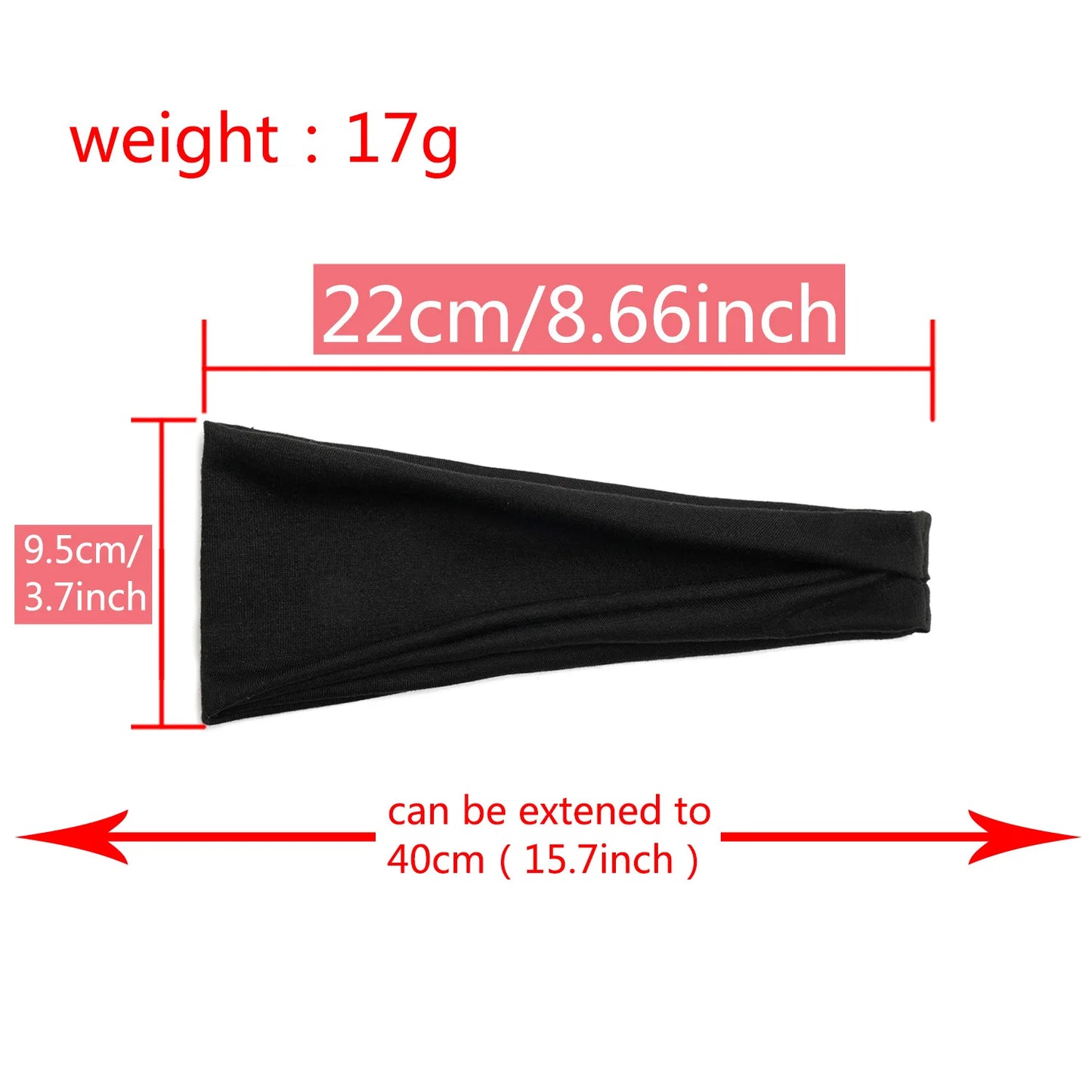 Sports Yoga Headbands for Men & Women with Simple Adjustable straps. Running Absorb Sweat.