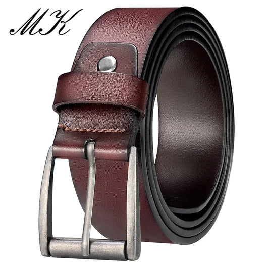 Maikun Genuine Leather Belts For Men's Trousers